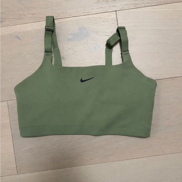Nike Tops - Nike Olive Green Sports Bra